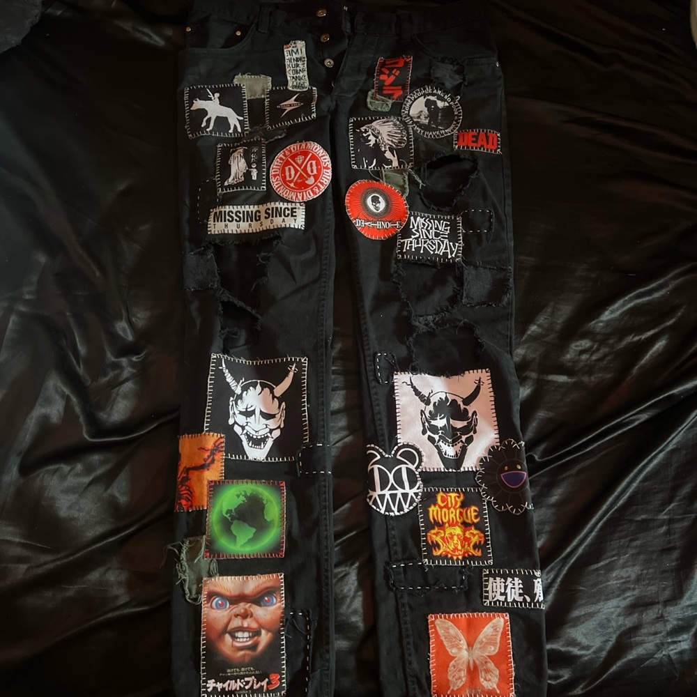 MST Patch Jeans | City Morgue Jeans